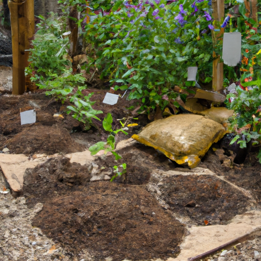 The ground is covered in dirt.