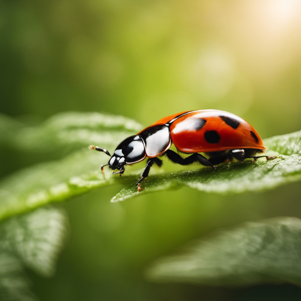 An image of a lush garden teeming with life, showcasing a harmonious ecosystem