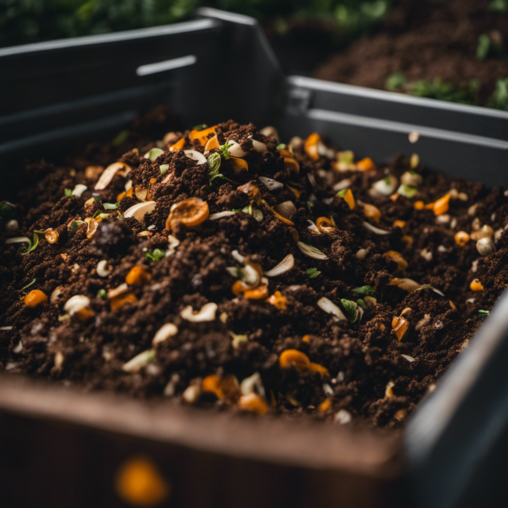 An image showcasing the step-by-step process of Bokashi composting in action