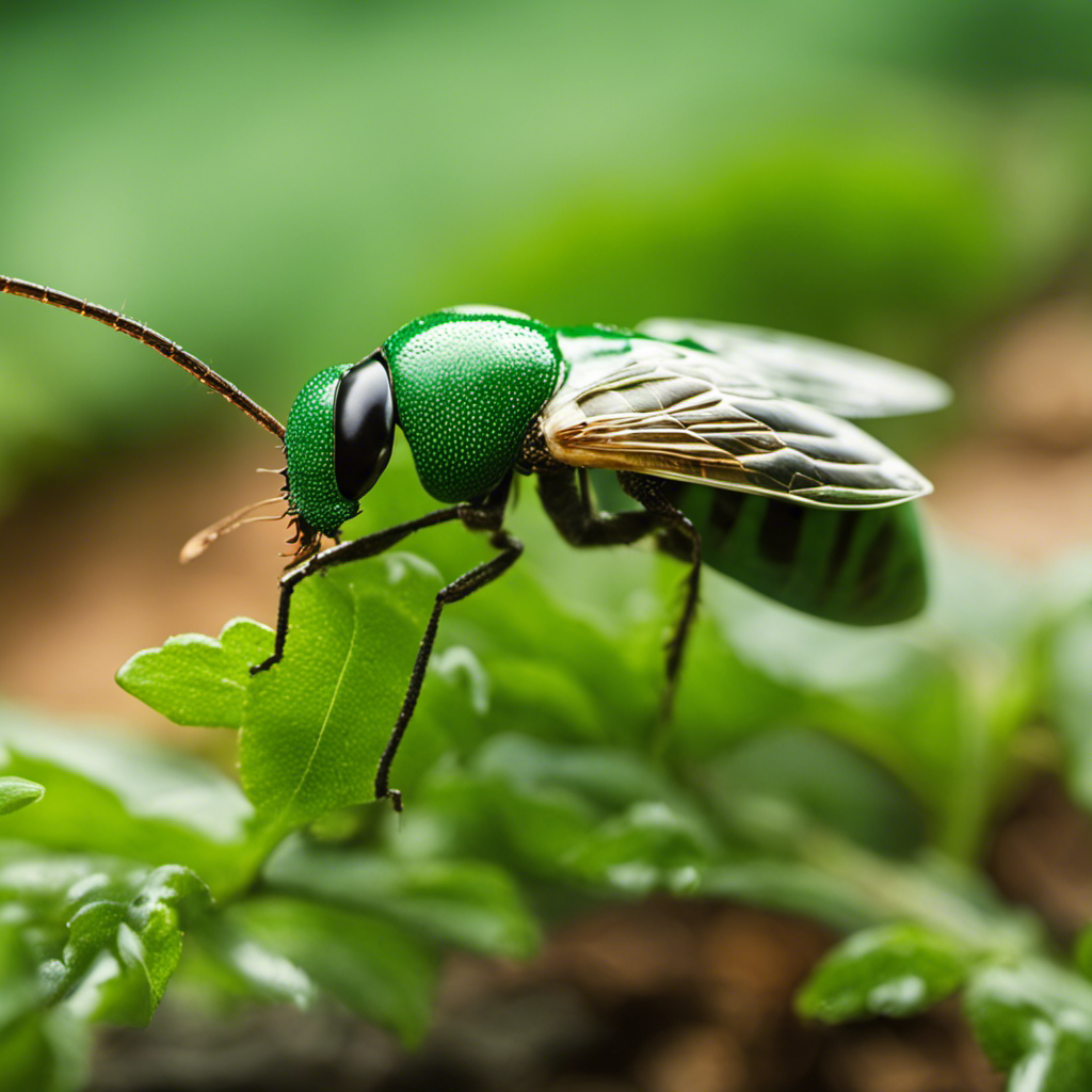 An image showcasing the evolution of green pest control solutions for gardeners